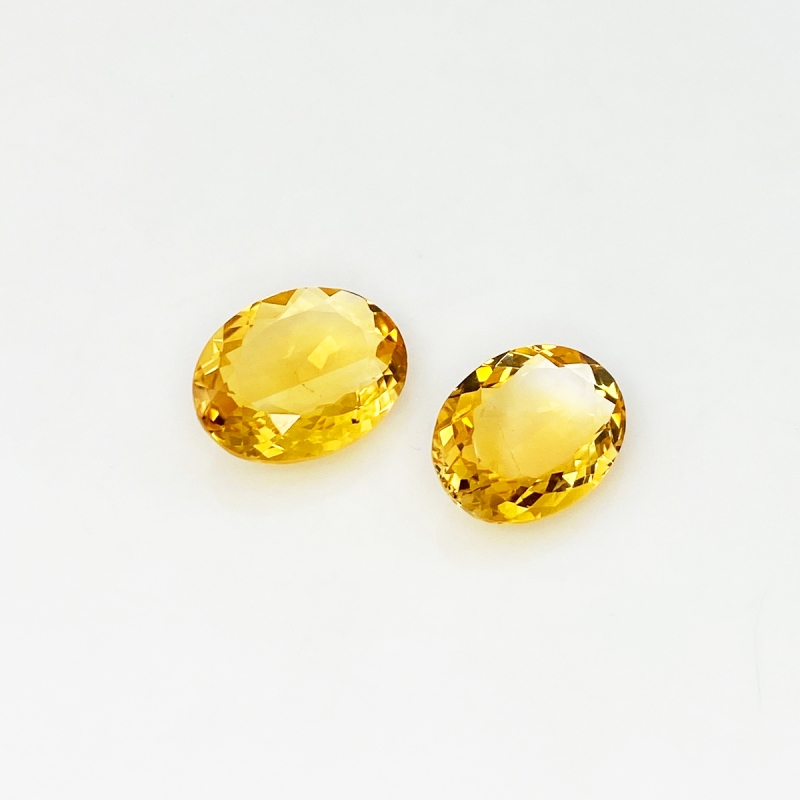 Citrine 16x12-17x14mm Faceted Oval AAA Gemstones Parcel - 182173