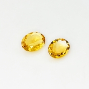 Citrine 16x12-17x14mm Faceted Oval AAA Gemstones Parcel - 182173
