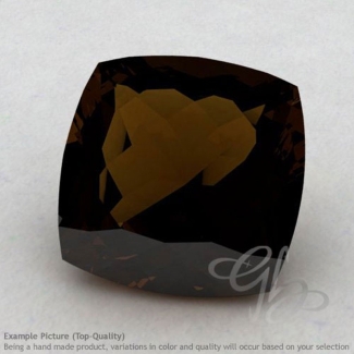 Whisky Quartz Square Cushion Shape Calibrated Gemstones