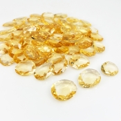 Citrine 8-16mm Rose Cut Irregular AA Gemstones Parcel - 181727