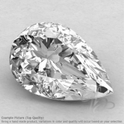 Crystal Quartz Pear Shape Calibrated Gemstones