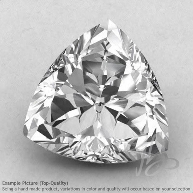 Crystal Quartz Trillion Shape Calibrated Gemstones