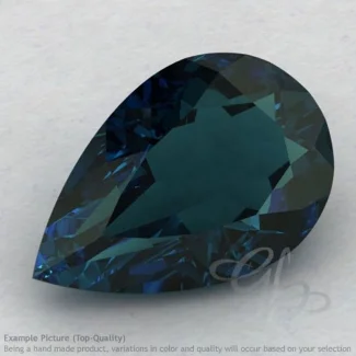 London Blue Topaz Pear Shape Calibrated Gemstones