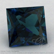 London Blue Topaz Square Shape Calibrated Gemstones