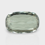 Green Kunzite 14.23X9.05mm Faceted Cushion AA Loose Gemstone - 182354