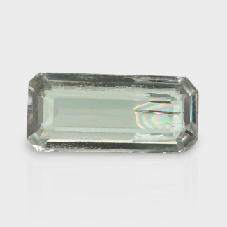 Green Kunzite 17.03X7.82mm Step Cut Octagon AA Loose Gemstone - 182357