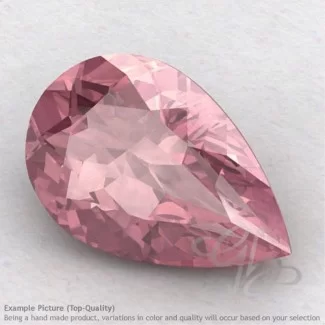 Rose Quartz Pear Shape Calibrated Gemstones