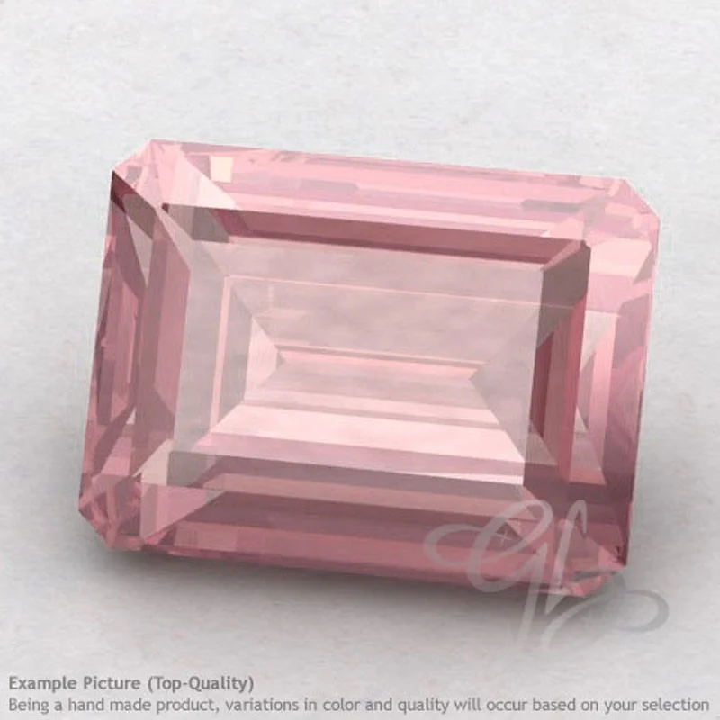 Rose Quartz Octagon Shape Calibrated Gemstones