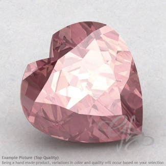 Rose Quartz Heart Shape Calibrated Gemstones