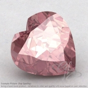 Rose Quartz Heart Shape Calibrated Gemstones