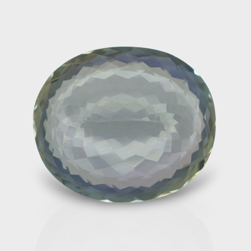 Kunzite 24.61x21mm Faceted Oval AA+ Loose Gemstone - 182376