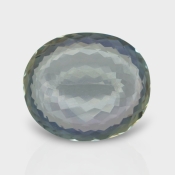 Kunzite 24.61x21mm Faceted Oval AA+ Loose Gemstone - 182376