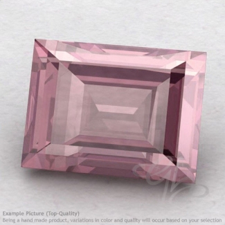 Rose Quartz Baguette Shape Calibrated Gemstones