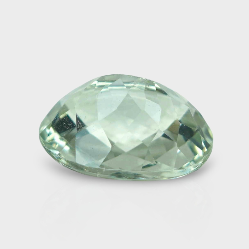 Green Amethyst 15.19x11.55mm Checkerboard Oval AA+ Loose Gemstone - 182025