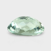 Green Amethyst 14.85x10.45mm Checkerboard Oval AA+ Loose Gemstone - 182023