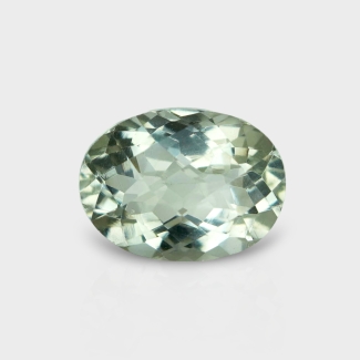 Green Amethyst 16.05x11.90mm Checkerboard Oval AAA Loose Gemstone - 181613