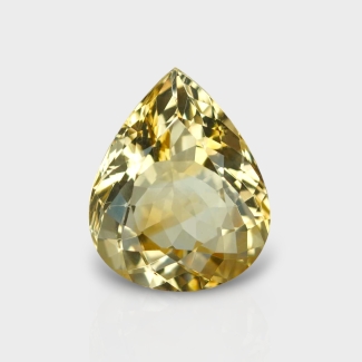 Citrine 18.21x14.76mm Faceted Pear AA Loose Gemstone - 181716