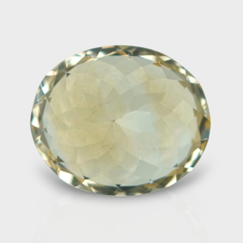 Citrine 16.09x13.57mm Faceted Oval A+ Loose Gemstone - 182180