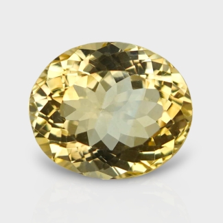 Citrine 16.09x13.57mm Faceted Oval A+ Loose Gemstone - 182180