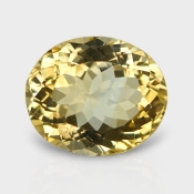 Citrine 16.09x13.57mm Faceted Oval A+ Loose Gemstone - 182180