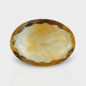 Citrine 20.90x15.20mm Faceted Oval AA+ Loose Gemstone - 181558