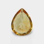 Citrine 14.65x11.35mm Faceted Pear AA+ Loose Gemstone - 181511