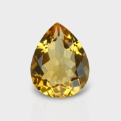 Citrine 14.65x11.35mm Faceted Pear AA+ Loose Gemstone - 181511