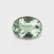 Green Amethyst 16.18x12.44mm Checkerboard Oval AAA Loose Gemstone - 182024