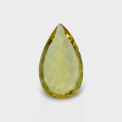 Yellow Beryl 14x8mm Faceted Pear AAA Grade Loose Gemstone - 142726