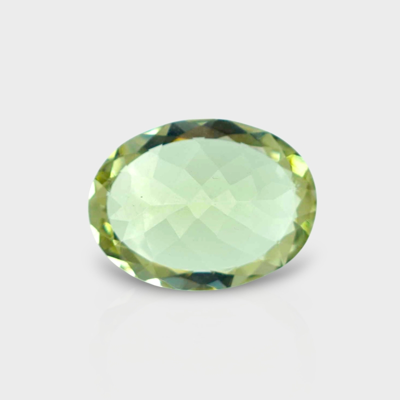 Green Beryl 15.5x11.5mm Faceted Oval AAA Grade Loose Gemstone - 152771