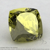 Olive Quartz Square Cushion Shape Calibrated Gemstones
