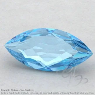 Swiss Blue Topaz Marquise Shape Calibrated Gemstones