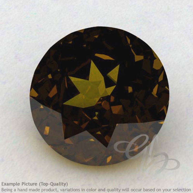 Beer Quartz Round Shape Calibrated Gemstones