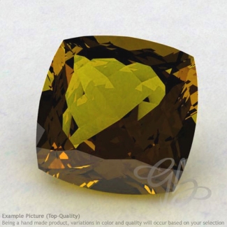 Beer Quartz Square Cushion Shape Calibrated Gemstones