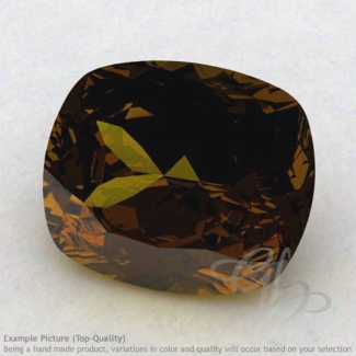 Beer Quartz Cushion Shape Calibrated Gemstones