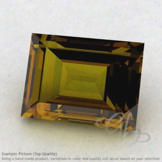 Beer Quartz Baguette Shape Calibrated Gemstones