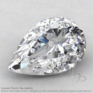 White Topaz Pear Shape Calibrated Gemstones