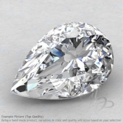 White Topaz Pear Shape Calibrated Gemstones