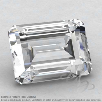White Topaz Octagon Shape Calibrated Gemstones