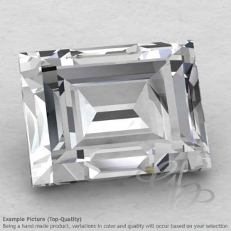 White Topaz Baguette Shape Calibrated Gemstones