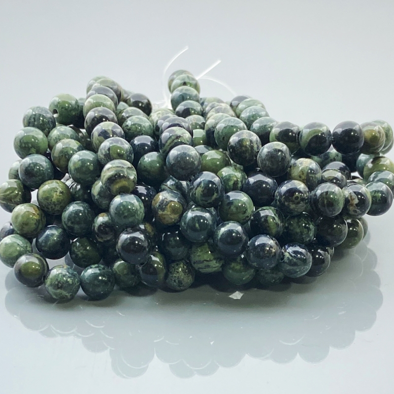 Kambaba Jasper 6mm Smooth Round AAA Gemstone Beads Lot - 182554