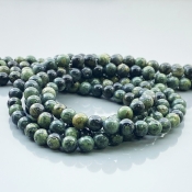 Kambaba Jasper 6mm Smooth Round AAA Gemstone Beads Lot - 182554