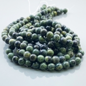 Kambaba Jasper 6mm Smooth Round AAA Gemstone Beads Lot - 182554