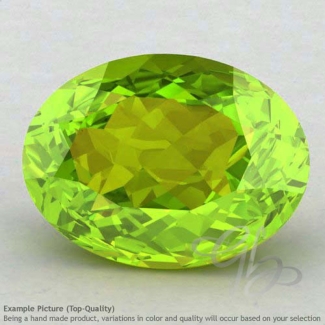 Peridot Oval Shape Calibrated Gemstones