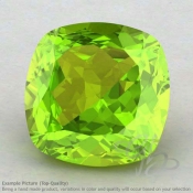 Peridot Square Cushion Shape Calibrated Gemstones
