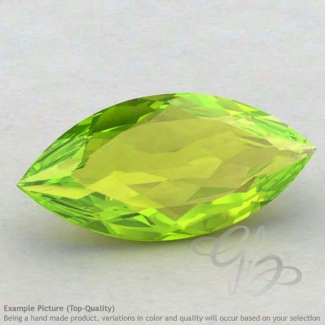 Peridot Marquise Shape Calibrated Gemstones
