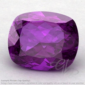African Amethyst Cushion Shape Calibrated Gemstones