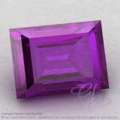 African Amethyst Baguette Shape Calibrated Gemstones