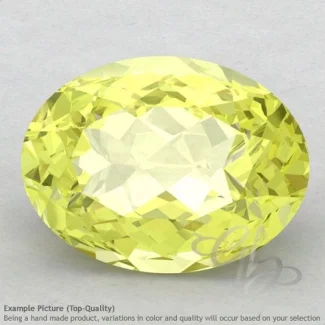 Lemon Quartz Oval Shape Calibrated Gemstones