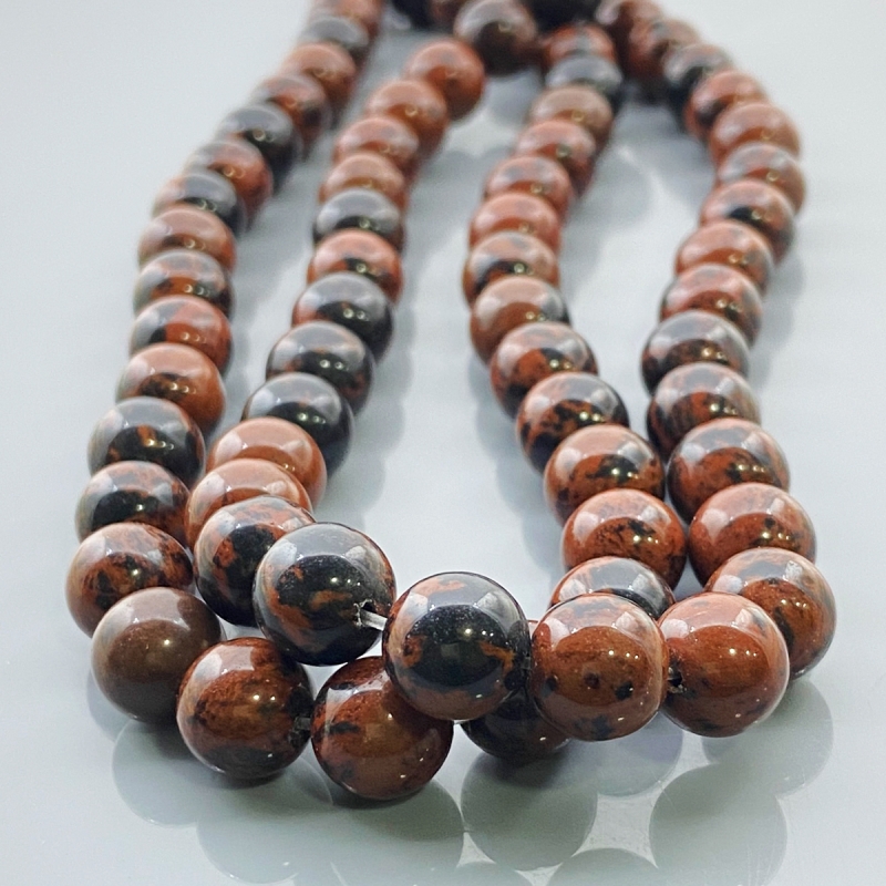 Mahakoni 10mm Smooth Round AAA Gemstone Beads Lot - 182614